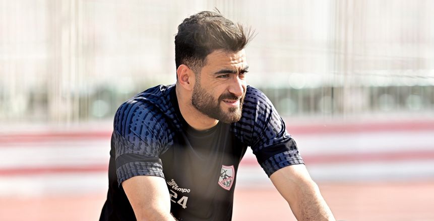 حمزة المثلوثي يؤدى المرحلة الثالثة من التأهيل بسبب «عضلة السمانة»