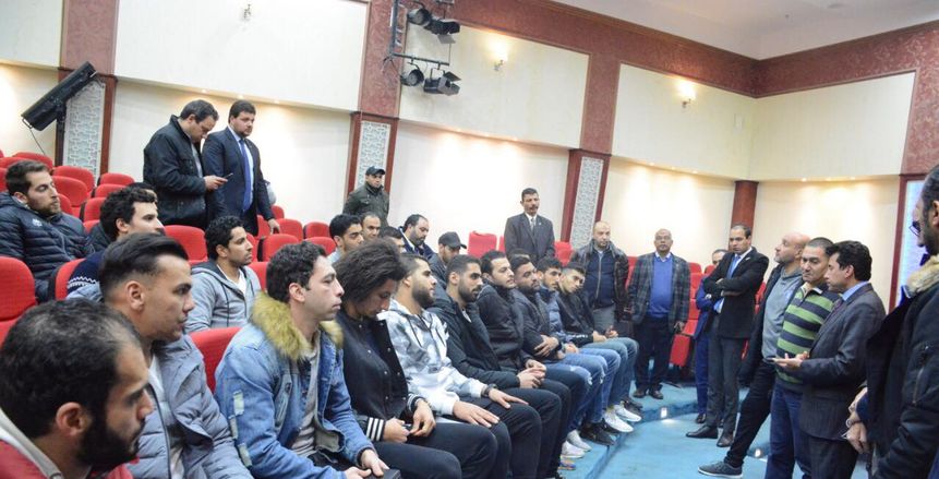 وزير الرياضة يؤازر منتخب اليد قبل منافسات بطولة أفريقيا المؤهلة لطوكيو 2020