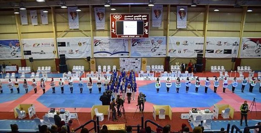 افتتاح بطولة مصر الدولية للتايكوندو بالنادي الأوليمبي في الإسكندرية