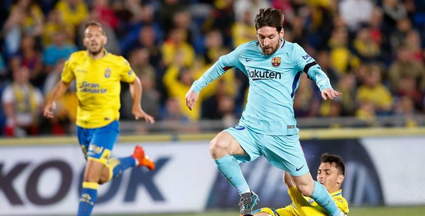 برشلونة يسقط في فخ التعادل أمام لاس بالماس