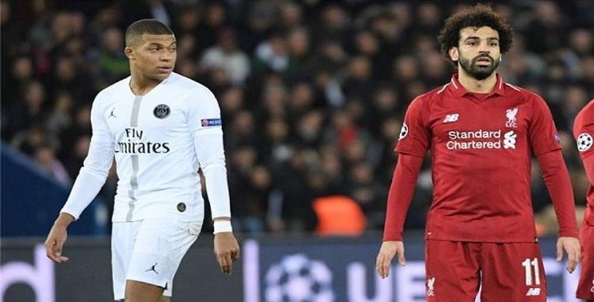 تقارير: كيليان مبابي بديلا لـ محمد صلاح في ليفربول