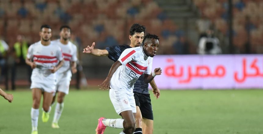 60 دقيقة من مباراة الزمالك وفاركو.. سيف الدين تيري يقلص النتيجة