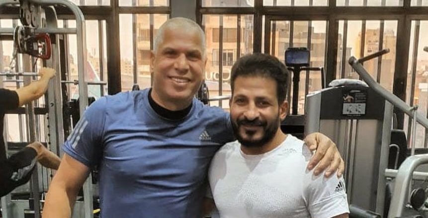وائل جمعة يحتفل بعيد ميلاد سيد معوض: السنة الجاية تطول "5 سم"