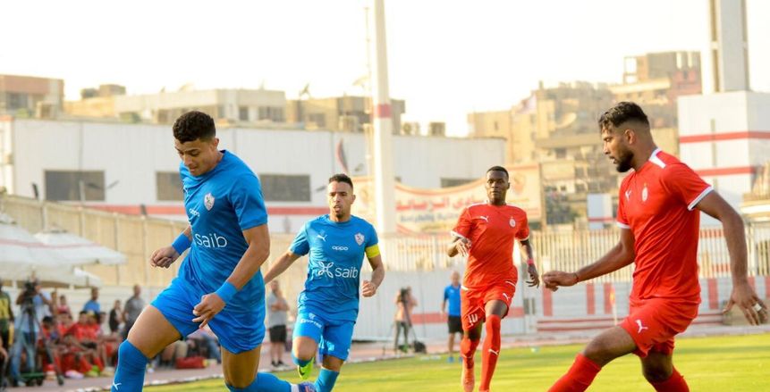 الشوط الأول ينتهي بتقدم الاتحاد الليبي على الزمالك بهدف