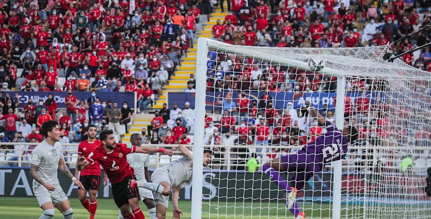 ياسر إبراهيم أفضل لاعب في مباراة الأهلي والهلال السعودي