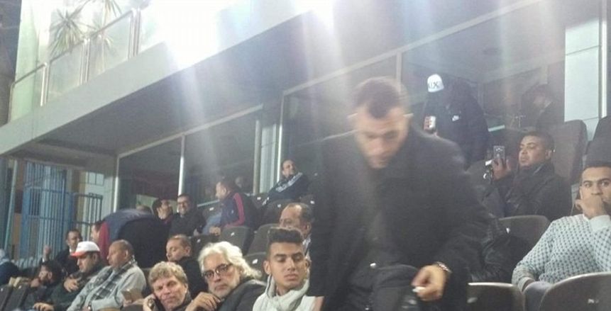 حضور جهاز المنتخب لمشاهدة مباراة الزمالك وإنبي