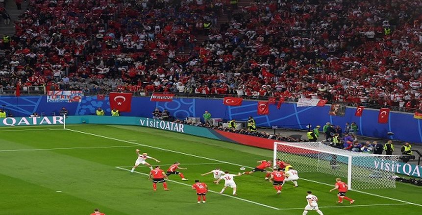 يورو 2024.. تركيا تتقدم على النمسا بهدف ديميرال في الشوط الأول
