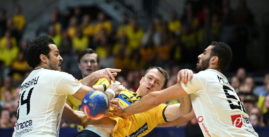 منتخب اليد ينافس الخاسر من فرنسا وألمانيا على المركز الخامس