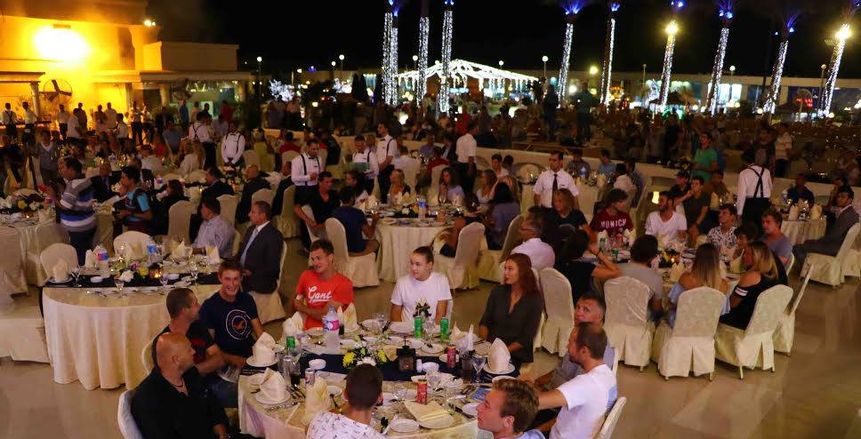 نجمات التنس يشكرن مصر بعد التكريم فى حفل افتتاح بطولة شرم الشيخ الدولية