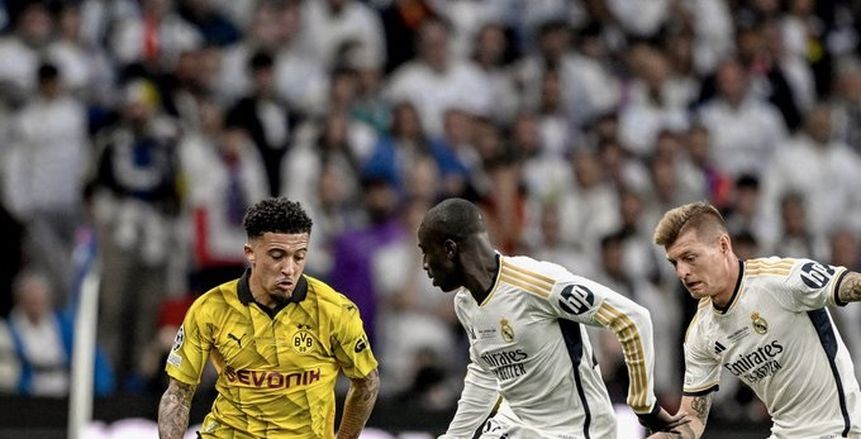 التعادل يحسم الشوط الأول بين ريال مدريد وبوروسيا دورتموند