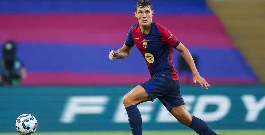 برشلونة يعلن إصابة كريستنسن بالرباط الصليبي