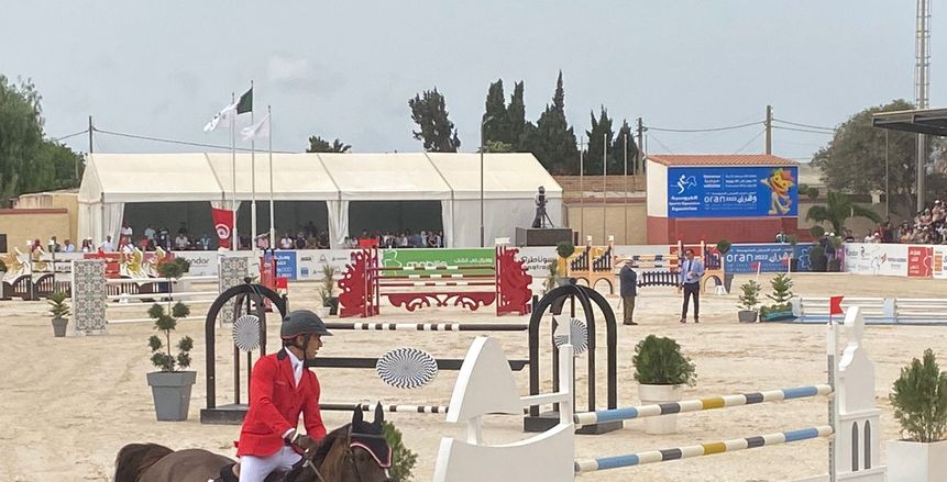 منتخب مصر يحصد فضية الفروسية في دورة ألعاب البحر المتوسط