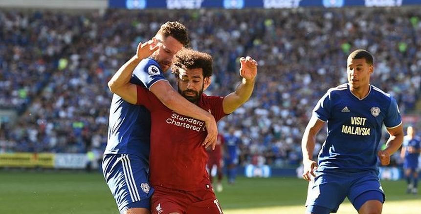 بالفيديو.. شاهد خناقة محمد صلاح وميلنر على تسديد ضربة جزاء ليفربول أمام كارديف