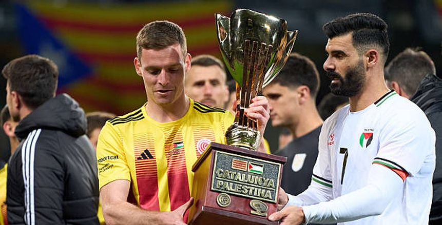 مباراة ودية لدعم غزة.. منتخب كتالونيا يفوز على فلسطين بشق الأنفس