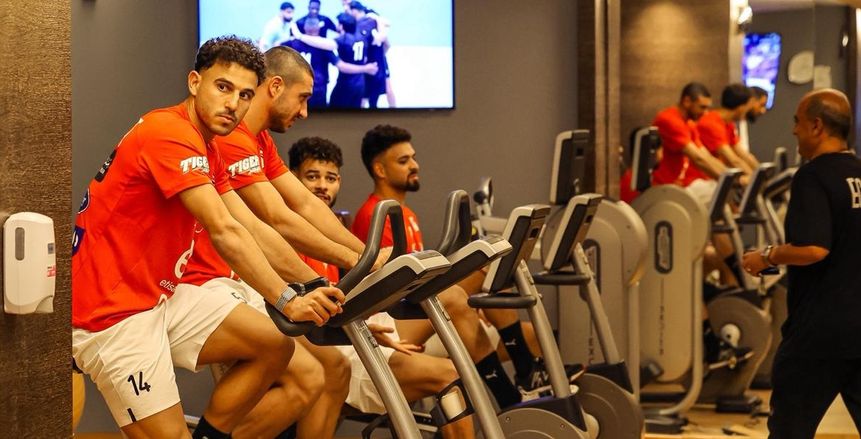 تدريبات استشفائية في اليوم الأول من معسكر منتخب مصر بقيادة حسام حسن