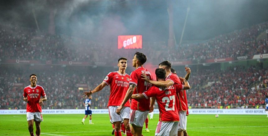 دي ماريا يقود بنفيكا للتتويج بكأس السوبر البرتغالي على حساب بورتو