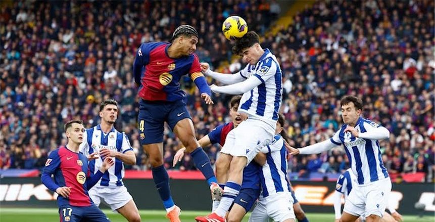 برشلونة يثأر من ريال سوسيداد برباعية وينتزع صدارة الدوري الإسباني