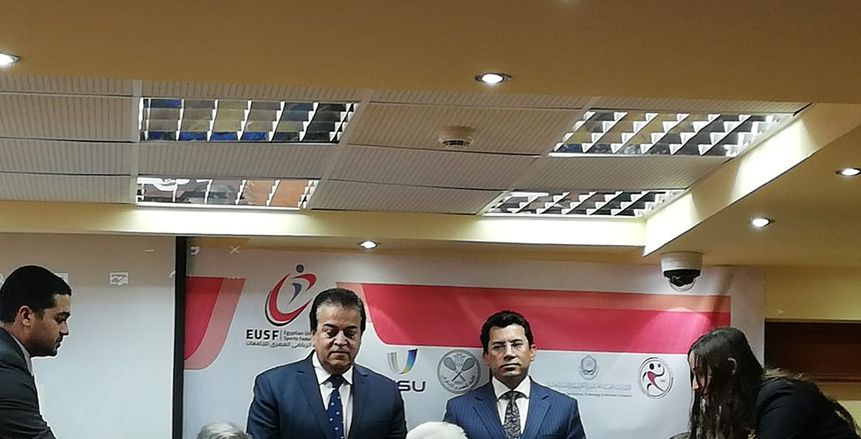 خالد عبدالغفار: حلمي أن يمارس كل طالب داخل الجامعات الرياضة