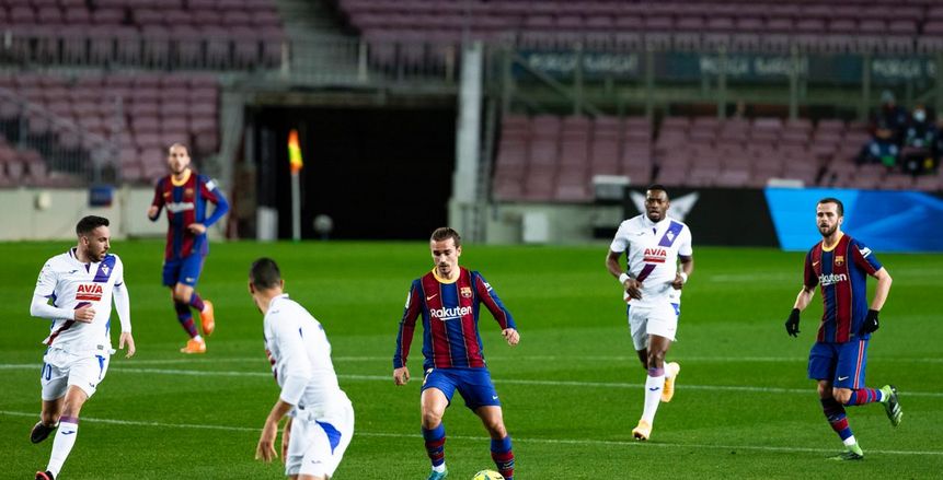 برشلونة يسقط بفخ التعادل أمام إيبار في الدوري الإسباني «فيديو»