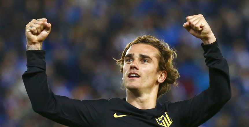 أتليتكو مدريد يمدد عقد جريزمان لعام 2022