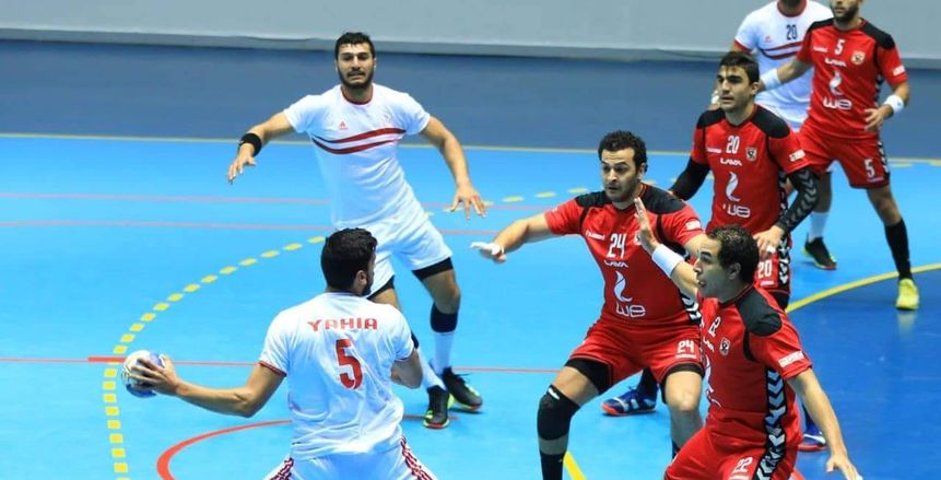 18 لاعبا في قائمة الأهلي لمواجهة الزمالك في السوبر الأفريقي لكرة اليد