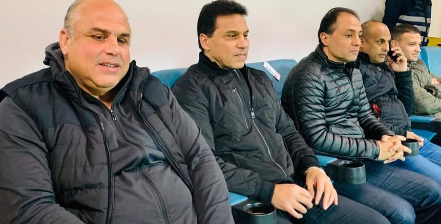 البدري يحضر مباراة الإسماعيلي والاتحاد السكندري بالبطولة العربية