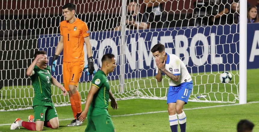 بالفيديو.. شوط سلبي بين البرازيل وبوليفيا في افتتاحية كوبا أمريكا