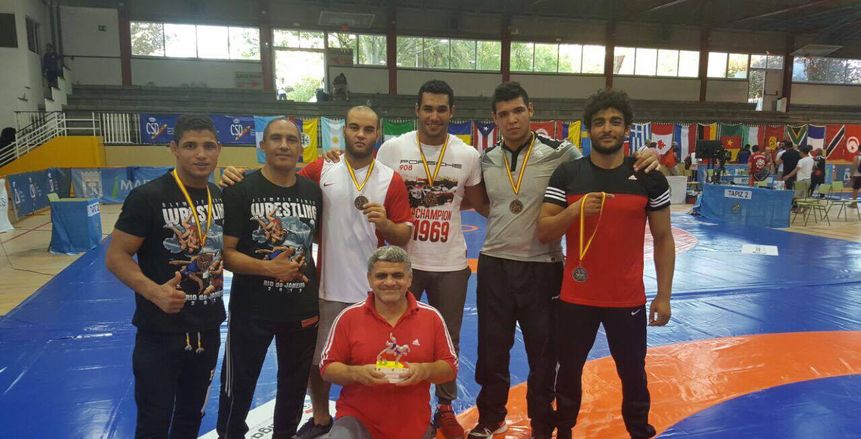 بالفيديو| 5 ميداليات لمنتخب المصارعة ببطولة الجائزة الكبرى استعدادا للأولمبياد