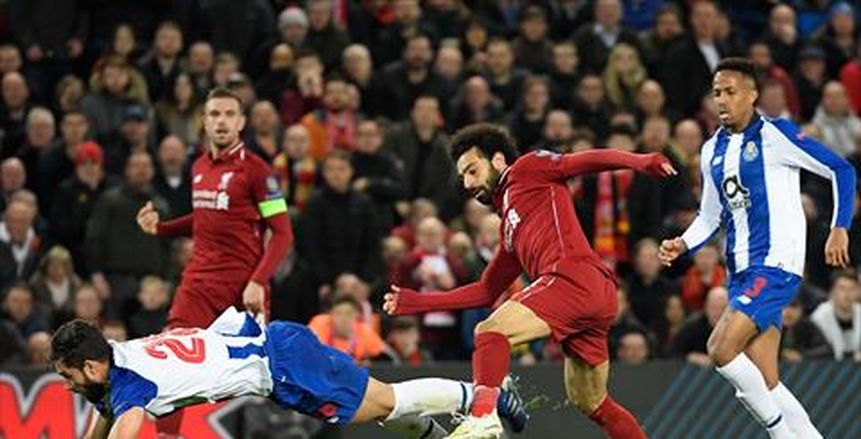 بالصور| هل أفلت محمد صلاح من الطرد أمام بورتو؟