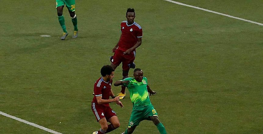 أمير سعيود لاعب الأهلى السابق يسجل في مرمى بيراميدز