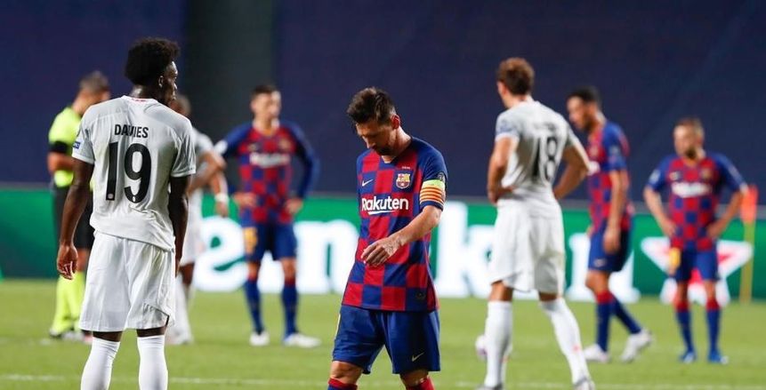 لاعبو برشلونة يتوقعون رحيل ميسي