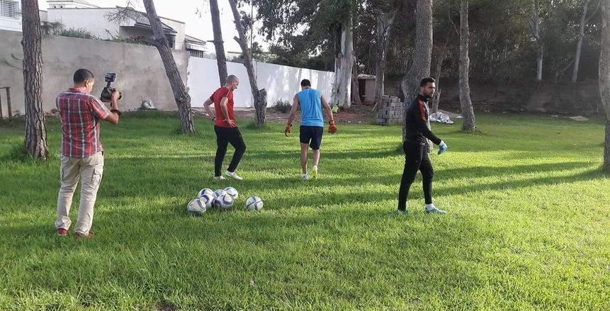 الأهلي يخوض مرانه الأخير علي ملعب "مولاي عبدالله" في الثامنة والنصف
