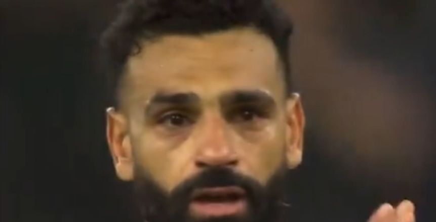 محمد صلاح يبكي تأثرا بوفاة جوتا بعد انتهاء مباراة بورنموث