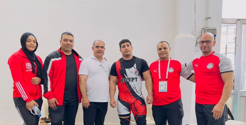 أحمد علي يحصد برونزية رفع الأثقال في دورة ألعاب البحر المتوسط