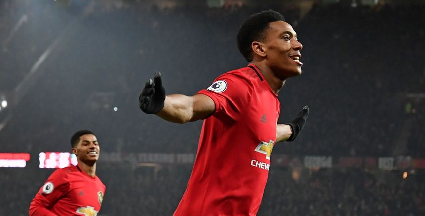 مارسيال يقود هجوم مانشستر يونايتد أمام تشيلسي