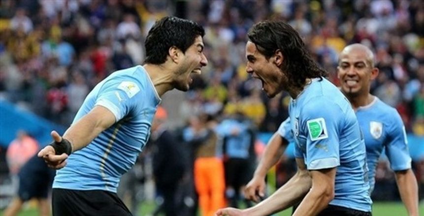 سواريز وكافاني وفالفيردي على رأس قائمة أوروجواي أمام المكسيك