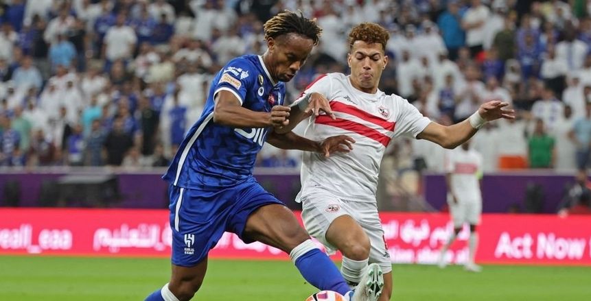 بهدفي «زيزو» و«إيجالو».. تعادل مثير بين الزمالك والهلال في الشوط الأول