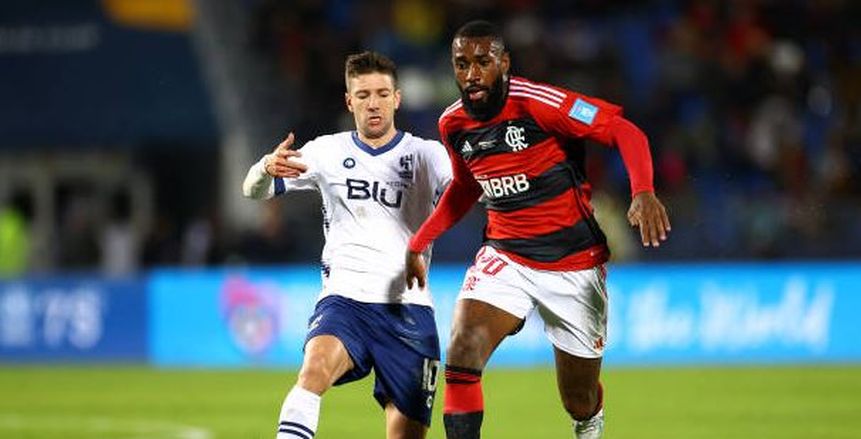 طرد جيرسون لاعب فلامنجو أمام الهلال بنصف نهائي مونديال الأندية «فيديو»