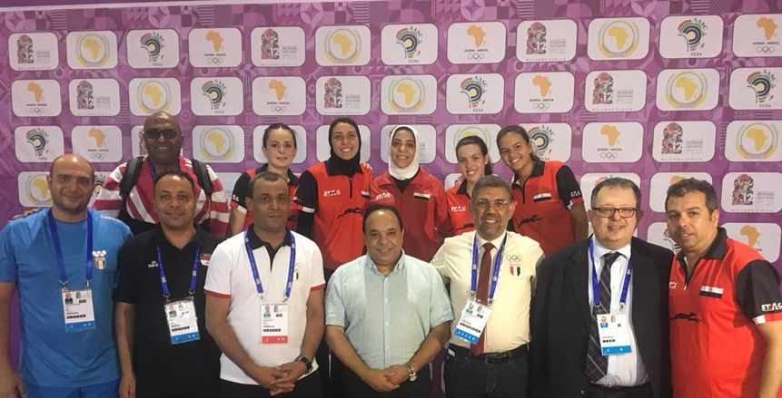 منتخب سيدات تنس الطاولة يحقق ذهبية دورة الألعاب الإفريقية