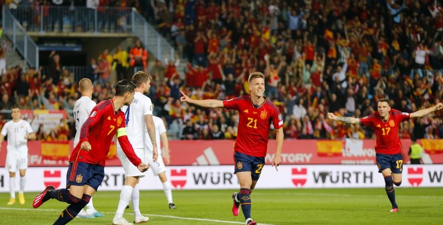 إسبانيا تفوز على النرويج في تصفيات يورو 2024