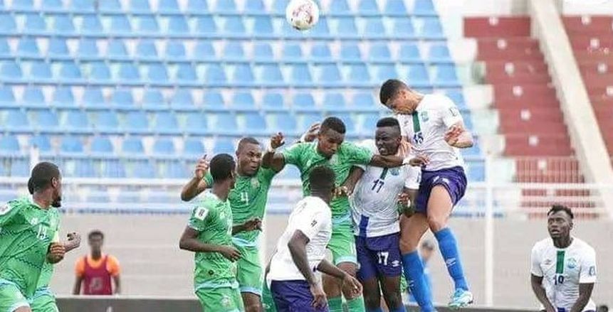 مجموعة مصر.. سيراليون تتساوى مع بوركينا فاسو وغينيا بيساو بعبور جيبوتي