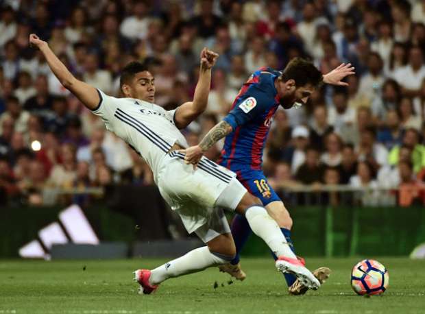 كلاسيكو الأرض| صور ميسي وفرحة برشلونة وحسرة ريال مدريد