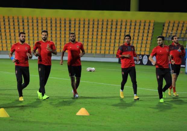 شاهد بالصور| كواليس مران الأهلي الأخير قبل مواجهة الوصل بـ «كأس زايد»