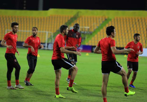 شاهد بالصور| كواليس مران الأهلي الأخير قبل مواجهة الوصل بـ «كأس زايد»