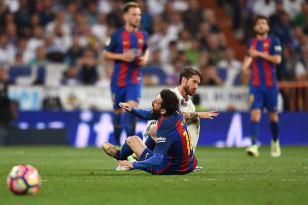 كلاسيكو الأرض| صور ميسي وفرحة برشلونة وحسرة ريال مدريد