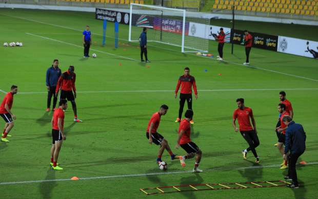 شاهد بالصور| كواليس مران الأهلي الأخير قبل مواجهة الوصل بـ «كأس زايد»