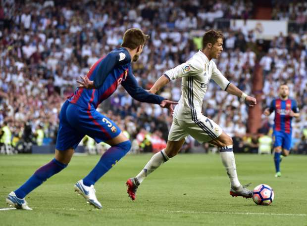 كلاسيكو الأرض| صور ميسي وفرحة برشلونة وحسرة ريال مدريد