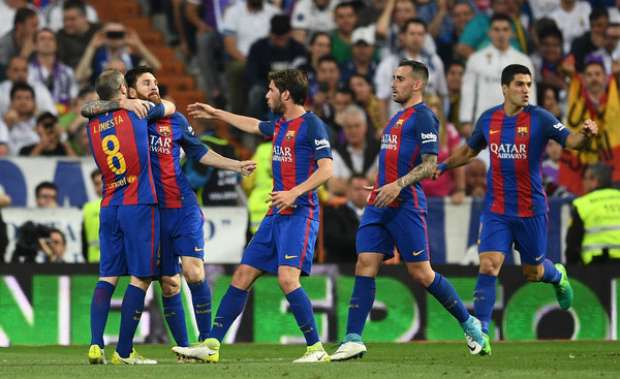 كلاسيكو الأرض| صور ميسي وفرحة برشلونة وحسرة ريال مدريد