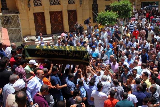 بالصور| جنازة «سيف العماري» عضو مجلس إدارة الزمالك السابق