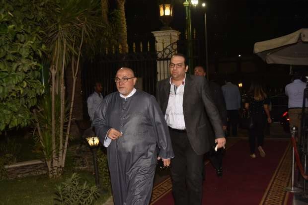 بالصور| تواجد نجوم الرياضة في عزاء زوجة مصطفى عبده